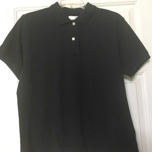 Cutter & Buck Ladies Short Sleeve Black Polo